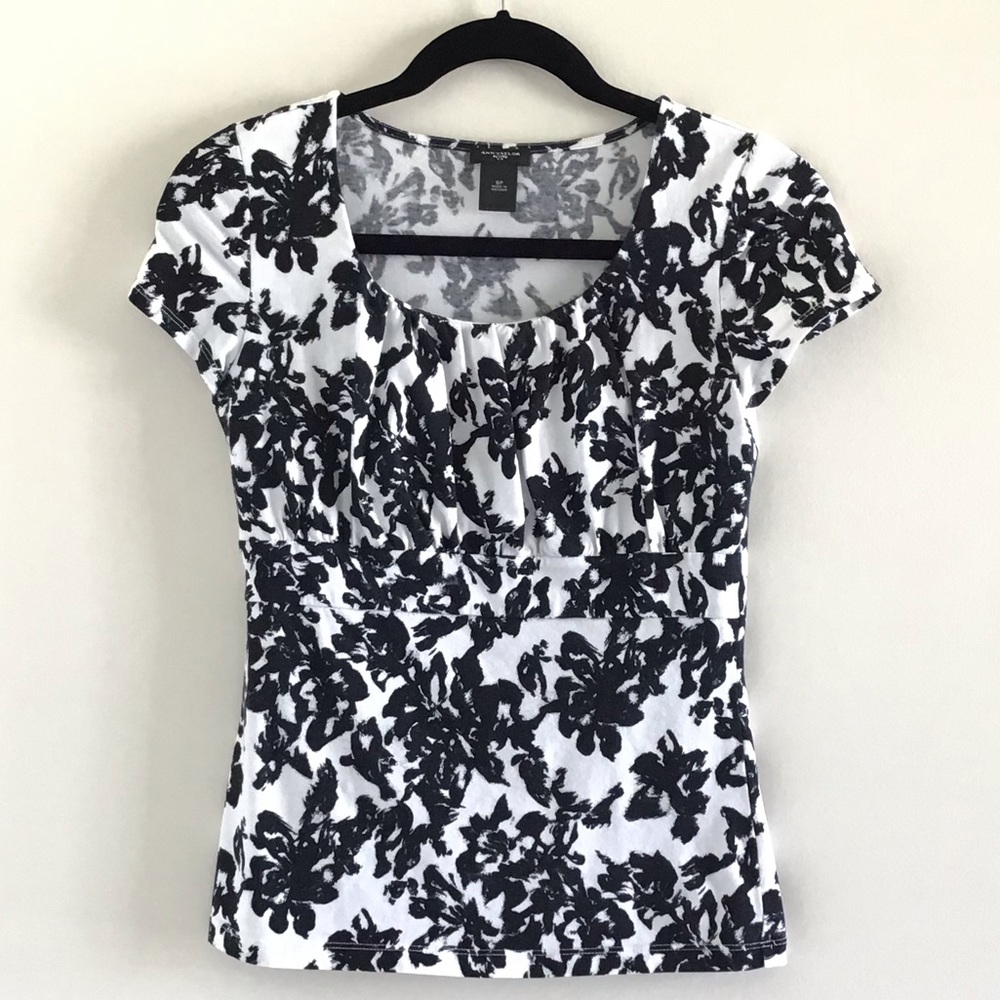 Ann Taylor Petite Floral Print Blouse